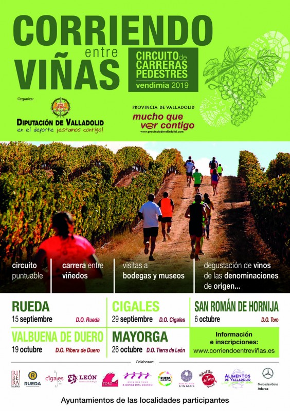 La V edición de "corriendo entre viñas" llegará a la D.O. Toro el 6 de octubre