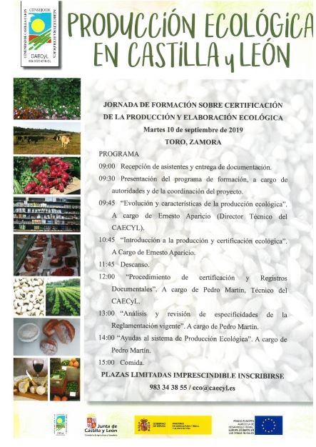 "Certificación de la producción y elaboración ecológica"