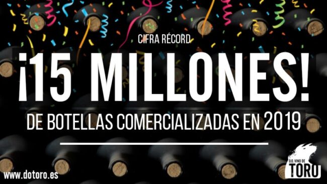 La D.O. Toro bate récords y supera los 15 millones de botellas comercializadas